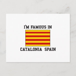 Famous In Catalonia Spain Postcard