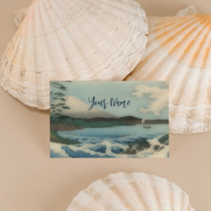 Famous Japanese  sea view Business Card