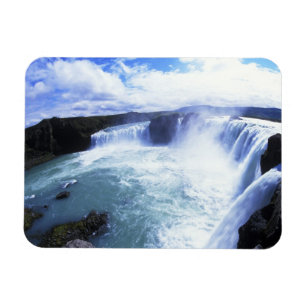 Famous Jodafoss Falls in North Central Iceland Magnet