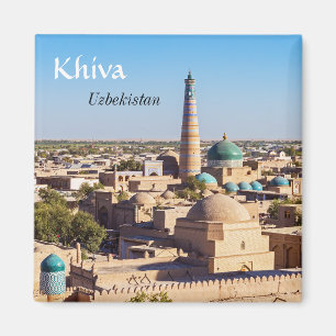 Famous Khiva - Uzbekistan Magnet