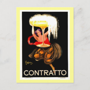 Famous Leonetto Cappiello Italian Champagne Postcard