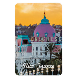 Famous luxury hotel Hotel Negresco in Nice France Magnet