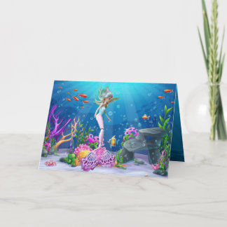 Famous Mermaid Card