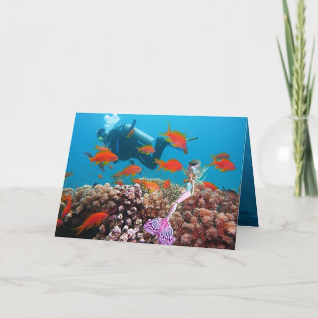 Famous Mermaid Card (Front)