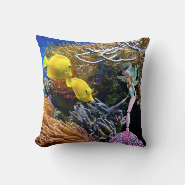 Famous Mermaid Cushion (Front)