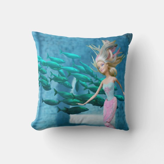 Famous Mermaid Cushion (Front)