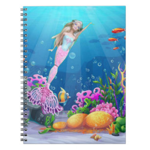 Famous Mermaid Notebook