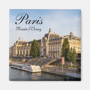 Famous Musée d'Orsay - Paris, France, Europe Magnet