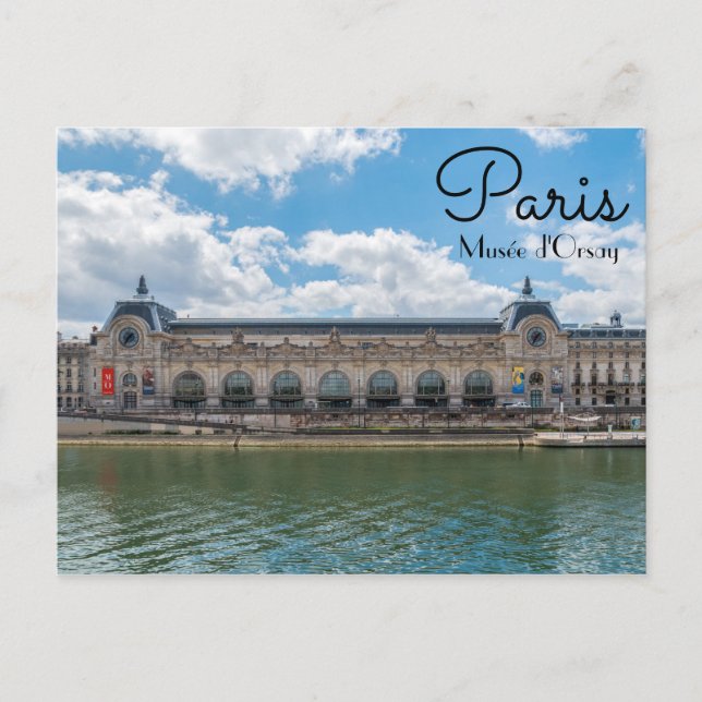 Famous Musée d'Orsay - Paris, France, Europe Postcard (Front)