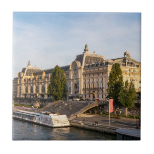 Famous Musée d'Orsay - Paris, France, Europe Tile