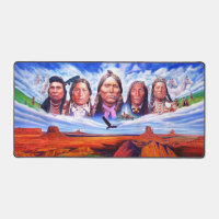 Famous Native Americans Indian Chiefs Painting