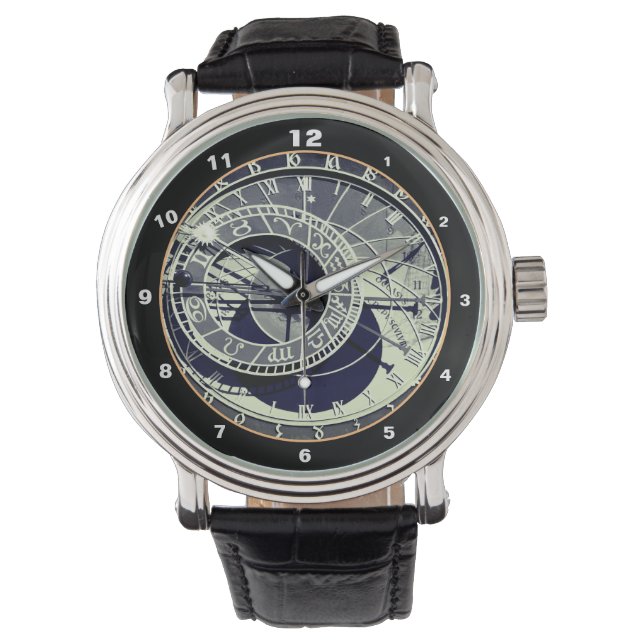 Famous Orloj & Astronomical Clock Prague / Czechia Watch (Front)