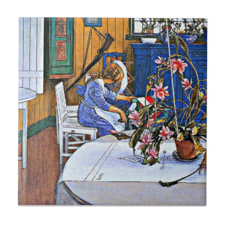 Famous painting, Interior with a Cactus Tile