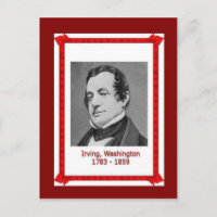 Famous people, Washington Irving 1783-1859