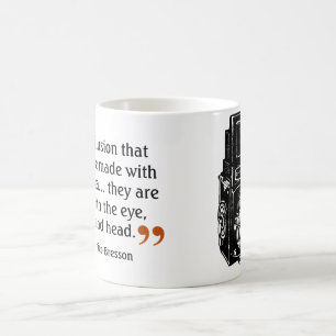 Famous Photographer's Quote 1 Double Lens Camera Coffee Mug