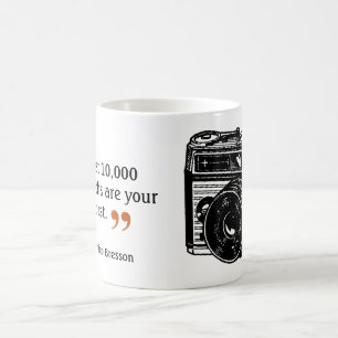 Famous Photographer's Quote 3 Vintage Camera Image Coffee Mug