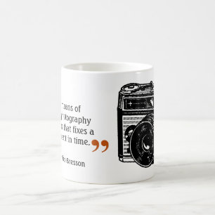 Famous Photographer's Quote 4 Vintage Camera Image Coffee Mug