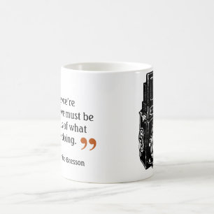 Famous Photographer's Quote 7 Double Lens Camera Coffee Mug