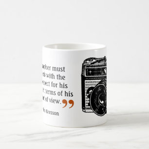 Famous Photographer's Quote 8 Vintage Camera Image Coffee Mug