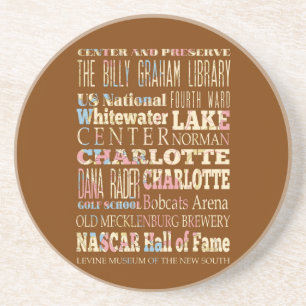 Famous Places of Charlotte, North Carolina. Coaster