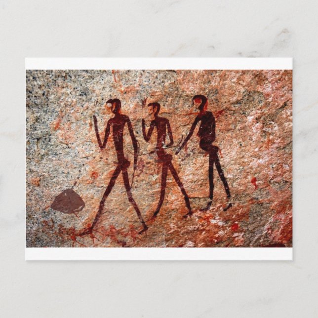 Famous Pre-historic Ancient Cave Paintings Postcard (Front)