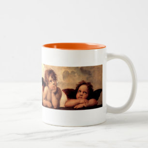 Famous Raphael CHERUBS Painting Image,  Angels Mug