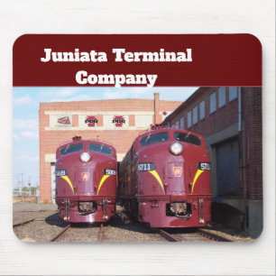 Famous restored Pennsylvania Railroad Locomotives Mouse Mat