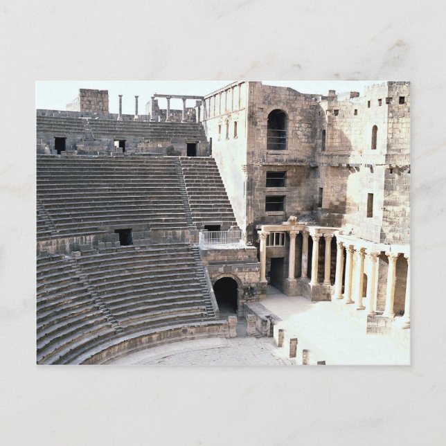 Famous Roman Theatre, Bosra, Syria Postcard (Front)