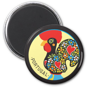 Famous Rooster of Barcelos Nr 06 Magnet
