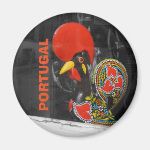 Famous Rooster of Barcelos Photo - Portugal Magnet