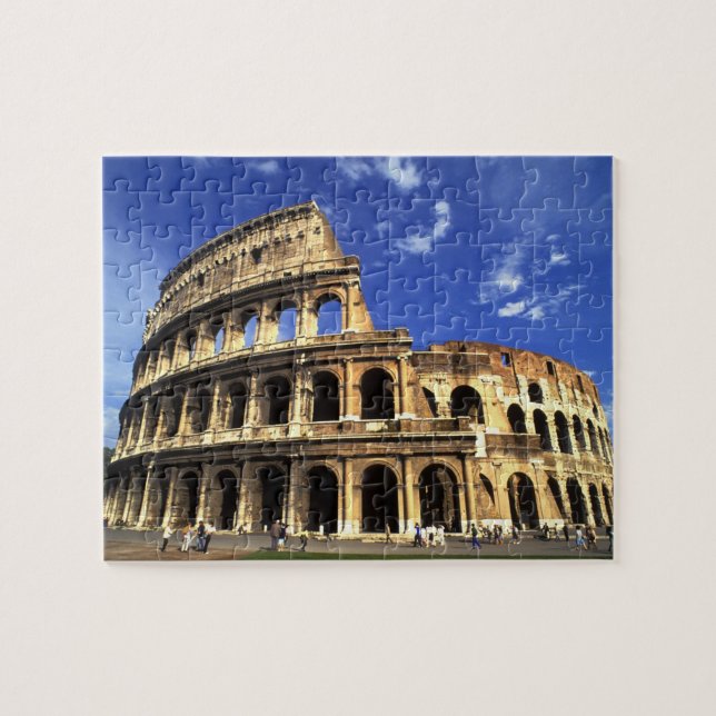 Famous ruins of the Coliseum in Rome Italy Jigsaw Puzzle (Horizontal)