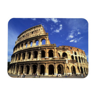 Famous ruins of the Coliseum in Rome Italy Magnet