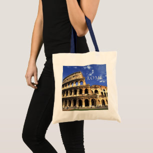 Famous Ruins of the Coliseum Rome Italy Tote Bag