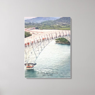 Famous San Juanico Bridge, Ph. -  Canvas Print
