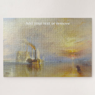 Famous "The Fighting Temeraire" JMW Turner, 1838, Jigsaw Puzzle