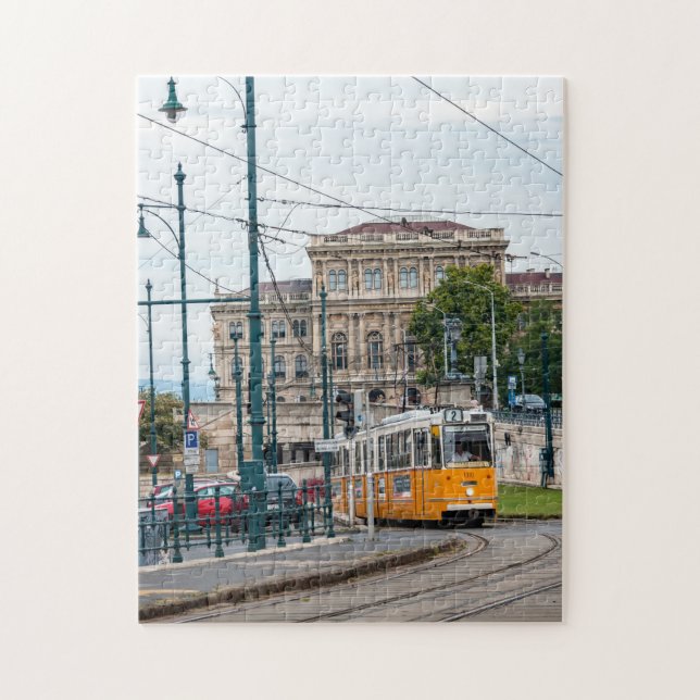 Famous Tramway two in Budapest, Hungary Jigsaw Puzzle (Vertical)
