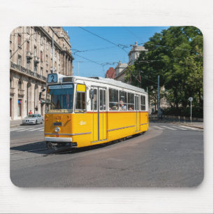Famous Tramway two in Budapest, Hungary Mouse Mat