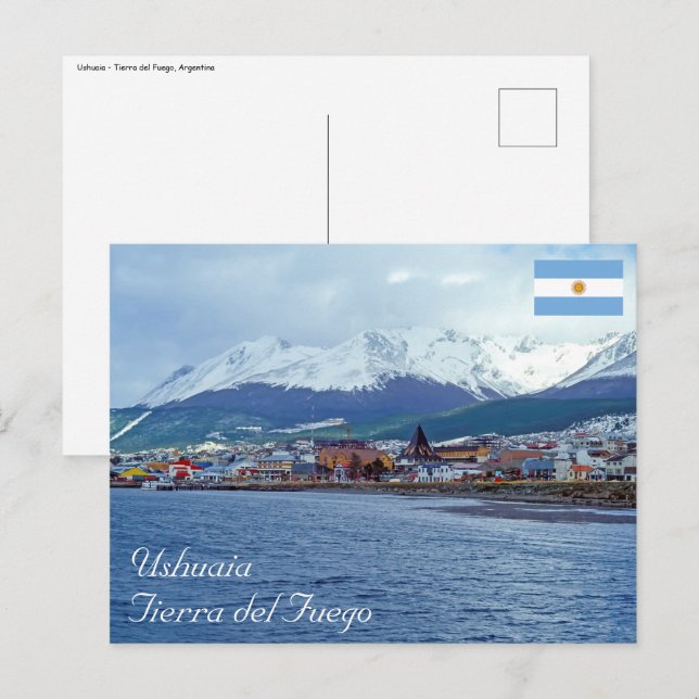 Famous Ushuaia - Tierra del Fuego, Argentina Postcard (Front/Back)