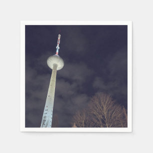 Famous Vilnius TV Tower - Lithuania's Tallest Napkin