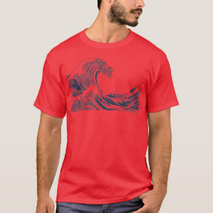 Famous Vintage Art Great Ocean Wave Hokusai Specia T-Shirt