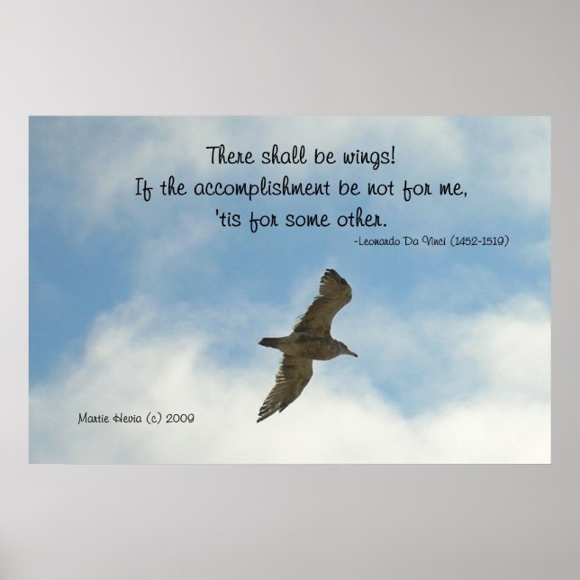 Famous Words: Wings - Seagull - Poster (Front)
