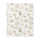 Famous World Landmarks World Traveller Pattern