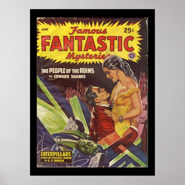 Famousfantastic06_Pulp Art Poster (Front)