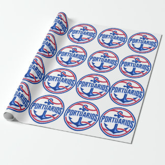 Fan articulo Beisbol Cuba Portuarios. Wrapping Paper