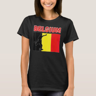 Fan Belgium National Team World Football Soccer Ch T-Shirt