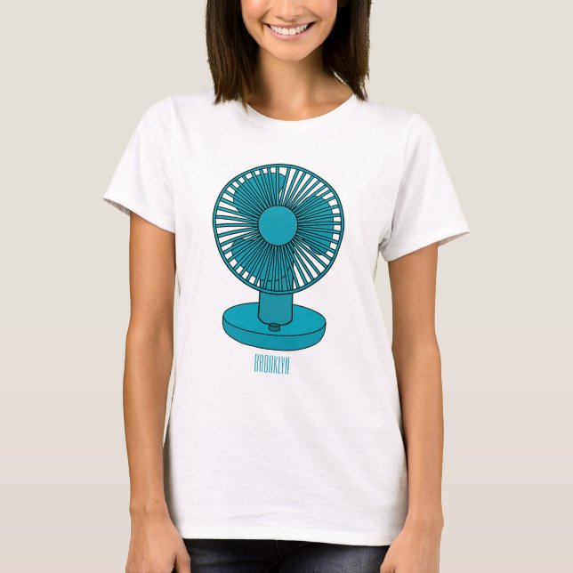 Fan cartoon illustration  T-Shirt (Front)
