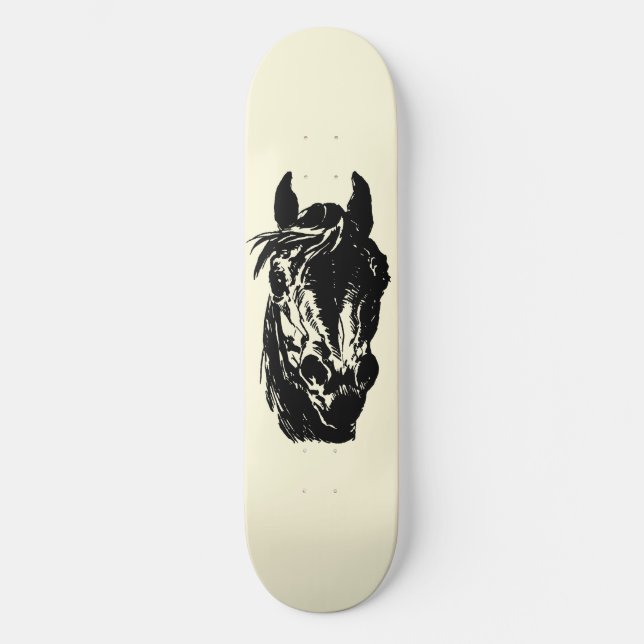 Fan Club Horse Skateboard (Front)