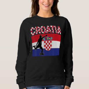 Fan Croatia National Team World Football Soccer Ch Sweatshirt