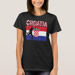 Fan Croatia National Team World Football Soccer Ch T-Shirt