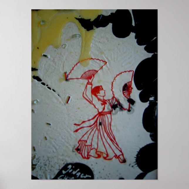 "Fan Dancer 2" Poster (Front)